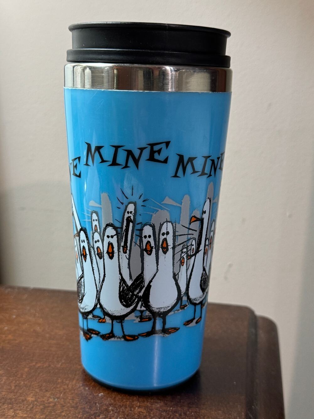 Disney Parks MINE! Mine! MINE! Nemo Birds Travel Tumbler